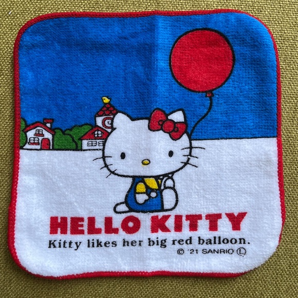 5x Hello Kitty Sanrio Japan Face Towel Mini Kawaii Makeup Spa Hand Wash Cloth xs - Picture 3 of 13